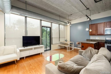 Stylish Open Floorplan can be filled with light or dimmed with shades