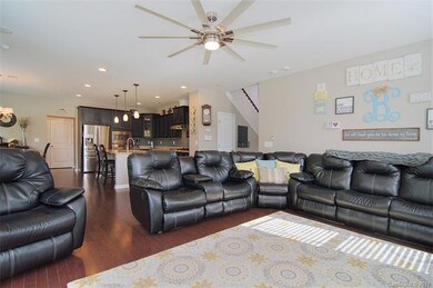 Living Room flows in this Open Concept Home. Great