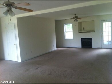 Living Room - The living room is huge and has a fi