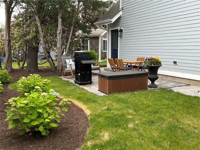 Patio and yard