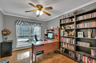 Study with plenty of room for your office.