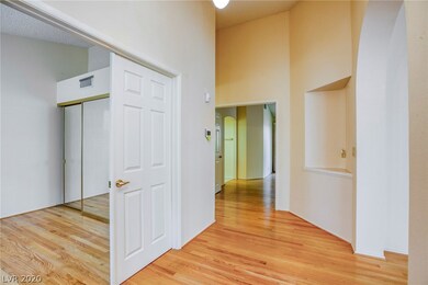 Entry hallway.  Room on left can be either office