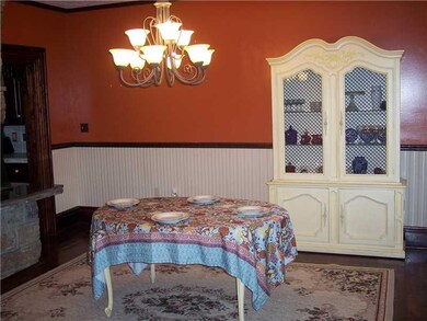 Dining Room. THE DINING ROOM BOASTS HARDWOOD FLOOR