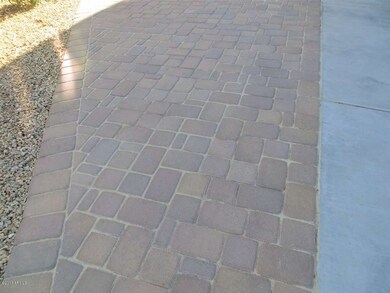 Pavers on side drive-way