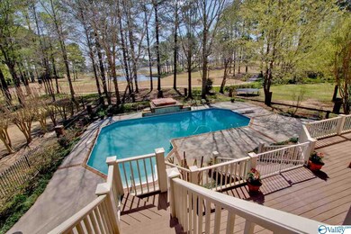 Salt water pool.