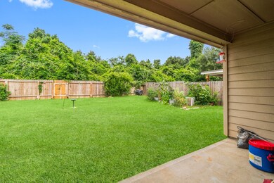 Covered back patio!