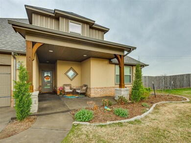 View of front facade with covered porch, a front l
