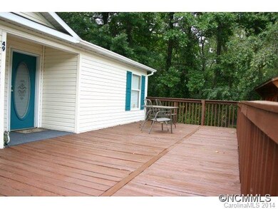 Large front deck