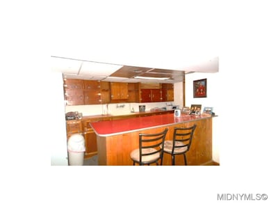 basement entertainment area