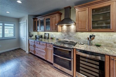 Room for a eat in kitchen table if desired.