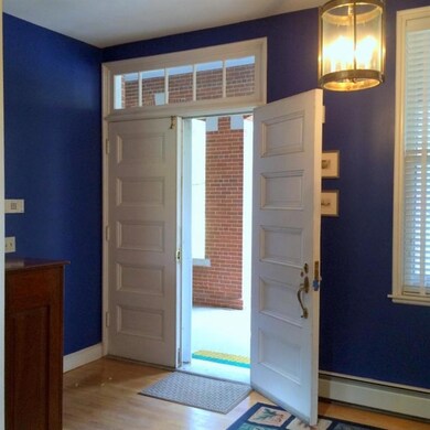 Grand and impressive entry opens to...