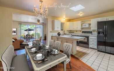 Dining Area Virtually Staged