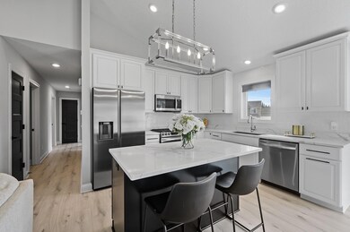 Gorgeous kitchen with high-end upgrades.