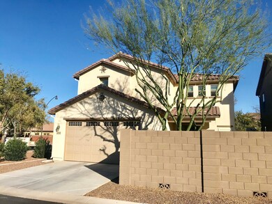 Back of property