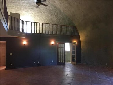 View into office or playroom