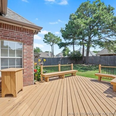 Back deck.