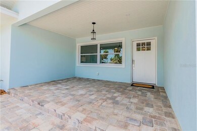 Front Porch with new brick pavers, new double-pane