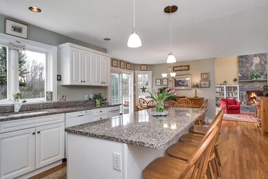 Open concept living.