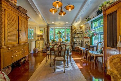 Dining Area w/bamboo flooring