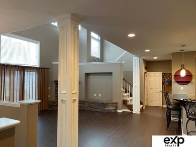 Front door entryway, Open Floor Plan, Vaulted Ceilings