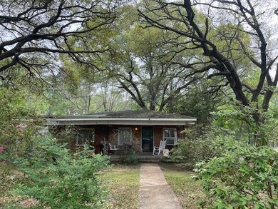 Front view from gate
