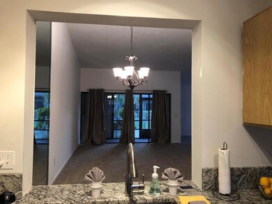 View From Kitchen to Living/Dining