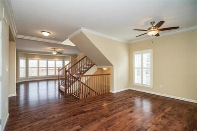 Gleaming new engineered wood floors throughout the