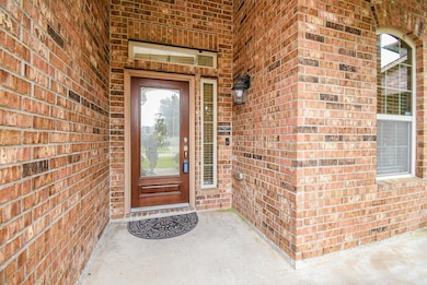 Covered front porch.