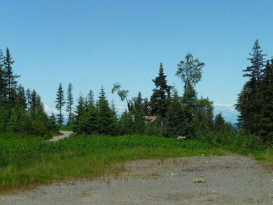 Partial View of Moutains and Inlet