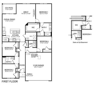 Home is on slab. No stairs to basement. 
