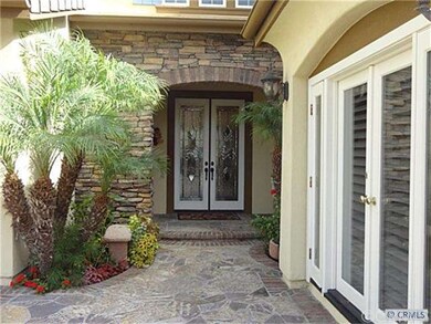 Front door entrance to the house.