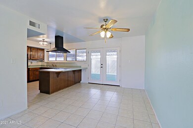 Kitchen and Eating Area