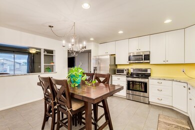 White Cabinets and Stainless Appliances