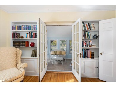 Looking into 13x8 porch off living room