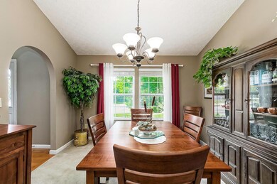 Formal dining room.