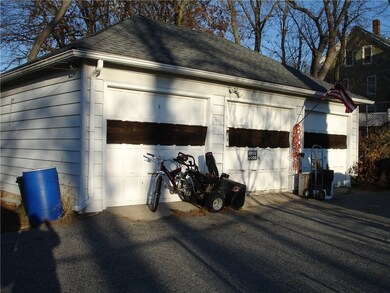 3 bay detached garage.