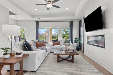 Photos of former Harrison plan built in a previous community. List price is for base home before buyer selects upgrades and finishes.