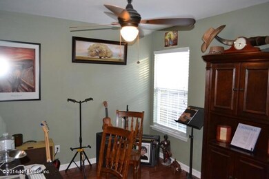 3rd Bedroom or music room & wood floors