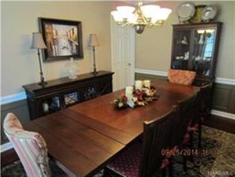 Formal Dining room.