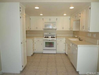 Kitchen with recessed lighting