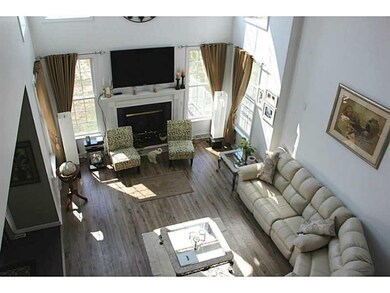 Living Room. view of living room from the second f