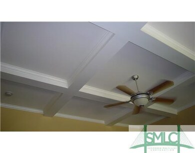 Other. Coffered ceiling in the living room........