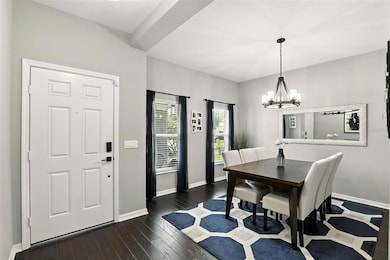 Flex space in front of house - Dining Area