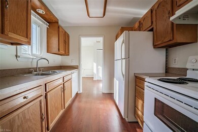 Kitchen looking towards laundry & utility room
