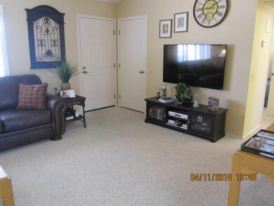 Living room from the kitchen