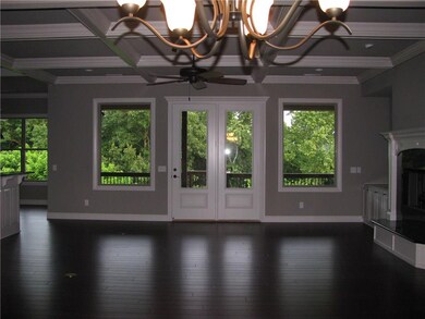 Beautiful open views from living room.