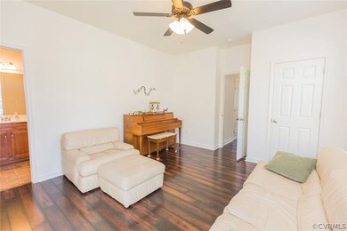 Third view of basement bedroom/rec room.