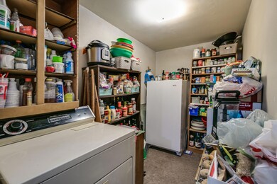 Pantry area off of kitchen