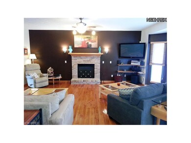 Gas Fireplace.