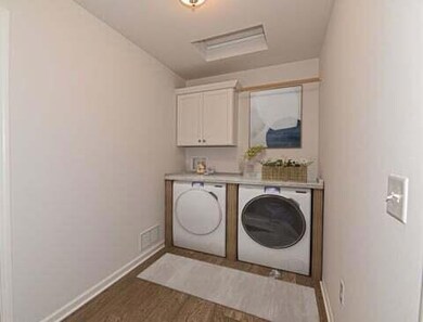 laundry staged